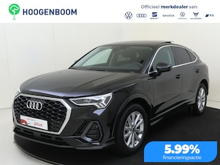 Audi Q3 45 TFSI e Advanced Edition | SoH 100% | Panoramadak | Keyless | Dodehoek detectie | Stoelverwarming | CarPlay | Adaptieve cruise control | Achteruitrijcamera | Elektrische achterklep |