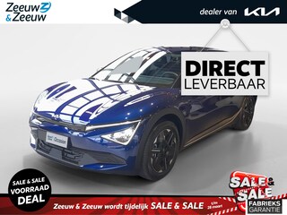 Kia EV6 Light Edition 63 kWh Navi | Stoelverwarming vόόr en stuurwielverwarming | Achteruitrijcamera | Fabrieksgarantie t/m 30-4-2032 + 3x 1 jaar* | NAP