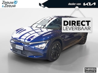 Kia EV6 Light Edition 63 kWh Navi | Stoelverwarming vόόr en stuurwielverwarming | Achteruitrijcamera | Fabrieksgarantie t/m 30-4-2032 + 3x 1 jaar* | NAP