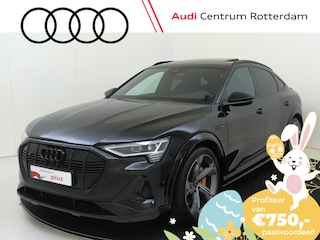Audi E-tron S quattro 95 kWh | SoH 100% | Panoramadak | 360 camera | Bang & Olufsen | Luchtvering | Keyless | Lederen bekleding ‘Valcona’ | Navigatie Plus | LED matrix verlichting | Adaptieve cruise control |