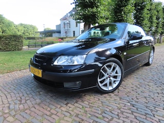 Saab 9-3 Cabrio 1.8t Vector 150 PK!! Ecc Cruisecontrol Leer Sportstoelen Stoelverwarming Navigatie Lm Velgen Trekhaak***Youngtimer***