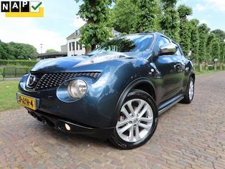 Nissan Juke 1.6 Acenta Automaat Ecc Cruisecontrol Sidebar Lm Velgen Trekhaak***Apk t/m 18-6-2026***