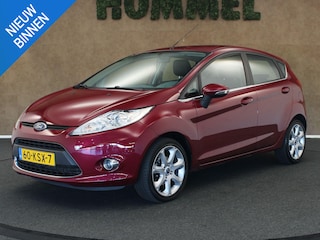 Ford Fiesta 1.25 Titanium - ORIGINEEL NEDERLANDSE AUTO - VAN EERSTE EIGENAAR - 100% DEALER ONDERHOUDEN - AIRCO - ELEKTRISCHE RAMEN - LICHTMETALEN VELGEN