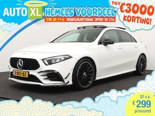 Mercedes-Benz A-klasse 2.0 220 A35-Pack AMG 4MATIC Pan-dak Camera Burmester