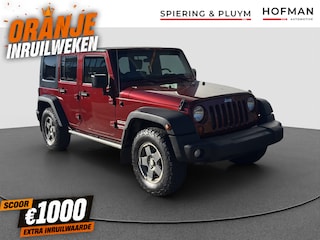 Jeep Wrangler Unlimited 2.8 CRD High Sport EX BMP | Trekhaak | Cruise | 4X4 | Euro4 |