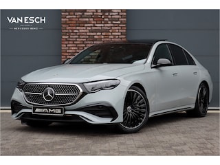 Mercedes-Benz E-klasse 400 e 4MATIC AMG Line | Hyperscreen | Luchtvering | Achterasbesturing | Distronic+ | HUD | Massage | Burmester | Nappa Leder | Trekhaak | Vlakkenverwarming | Stoelventilatie |