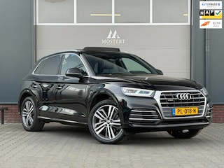 Audi Q5 2.0 TFSI/252pk quattro Launch Edition|2017|NAP|Automaat| 2x S-line|Panorama|Trekhaak|Leder|Camera|20"