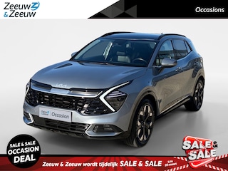 Kia Sportage 1.6 T-GDi Plug-in Hybrid AWD DynamicPlusLine | Trekhaak Afneembaar + 7-Polige Stekker | Apple Carplay / Android Auto | Elektrisch Verstelbare Voorstoelen | Elektrisch Bedienbaar Schuif / Kanteldak | Elektrisch bedienbare Achterklep | Navigatiesysteem | Stoel + Stuurverwarming | Parkeersensoren Voor + Achter | Camera Achter | Cruise Control Adaptief | Rijstrooksensor + Correctie