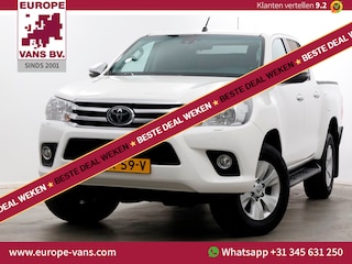 Toyota Hilux 2.4 D-4D-F 150pk E6 4WD 4x4 Double Cab Automaat 2/5-Persoons 08-2019
