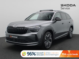 Skoda Kodiaq 1.5 TSI PHEV Sportline Business Pano-Schuifdak, Trekhaak, Dynamic Chassis, 20" LM Velgen, Memorystoelen, Stoel-Stuurverwarming, Canton Audio, Elektr. Achterklep, Winterpakket