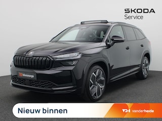 Skoda Kodiaq 1.5 TSI PHEV Sportline Business 204PK DSG Pano-Schuifdak, Trekhaak, Dynamic Chassis, 20" LM Velgen, Memorystoelen, Canton Audio, Elektr. Achterklep, Winterpakket