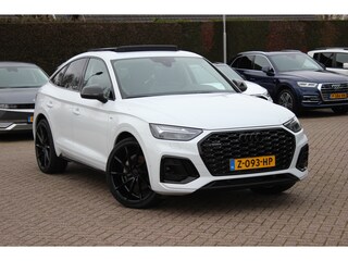 Audi Q5 55 TFSI e S edition Competition / Trekhaak / Panoramadak / 360Camera / Head-up / Luchtvering / 21'' Vossen / Keyless / B&O / Elektr. stoelen / Stoelverwarming / Dodehoek / DAB / ACC