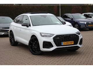 Audi Q5 55 TFSI e S edition Competition / Trekhaak / Panoramadak / 360Camera / Head-up / Luchtvering / 21'' Vossen / Keyless / B&O / Elektr. stoelen / Stoelverwarming / Dodehoek / DAB / ACC