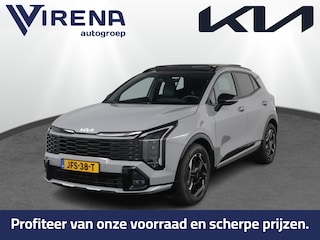 Kia Sportage 1.6 T-GDi Hybrid GT-Line - Schuif/kantel dak - Stoel & Stuurverarming - AppleCarplay - Android Auto - Sfeerverlichting 7 Jaar of 150.000km Fabrieksgarantie