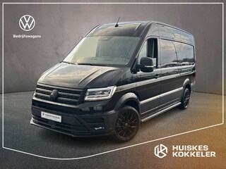 Volkswagen Crafter 35 2.0 TDI 177pk Automaat L3H3 Exclusive | 19” | LED | Sidesteps | Spoilers | Trekhaak | Betimmering | ACC | Navigatie | Camera| BPM-vrij | Verwarmd stuur | Excl. kostenrijklaar maken |