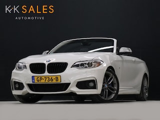BMW 2-serie Cabrio 220i High Executive M Sport [MEMORY SEATS, CRUISE CONTROL, BLUETOOTH TELEFOON, ACHTERUITRIJCAMERA, PDC V+A, STUURVERWARMING, NIEUWSTAAT]