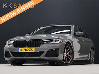BMW 5-serie Touring 530e High Executive M Sport [TREKHAAK UITKLAPBAAR, SCHUIFKANTELDAK, MEMORY SEATS, ADAPTIVE CRUISE CONTROL, APPLE CARPLAY, ANDROID AUTO, HARMAN/KARDON, HUD, 360 CAMERA, NIEUWSTAAT]