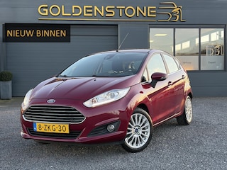 Ford Fiesta 1.0 EcoBoost Titanium 2e Eigenaar,Navi,Clima,Cruise,5 Deurs,N.A.P,Zeer Zuinig,Weinig Km,Lm velgen,Nieuwe Apk bij Aflevering