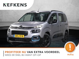 Citroën Berlingo Shine 50 kWh 136PK | 1ste Eigenaar | AUTOMAAT | ACCURAPPORT 98% | AppleCarPlay/AndroidAuto | 5 Persoons! | Panoramadak | StoelVerwarming | Camera | Cruise Control | Climate Control | Dakreals | Parkeersensoren | Privacy Glass | Armsteunen | Isofix | Trekhaak |