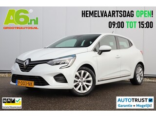 Renault Clio 1.0 TCe Intens Half Leder LED 16 inch LMV Keyless Navigatie Achteruitrijcamera Sfeerverlichting Carplay Android PDC