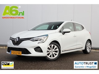 Renault Clio 1.0 TCe Intens Half Leder LED 16 inch LMV Keyless Navigatie Achteruitrijcamera Sfeerverlichting Carplay Android PDC
