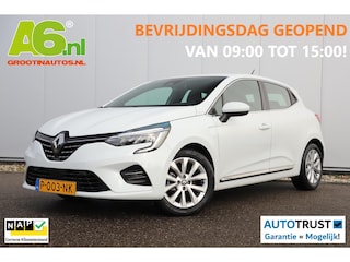 Renault Clio 1.0 TCe Intens Half Leder LED 16 inch LMV Keyless Navigatie Achteruitrijcamera Sfeerverlichting Carplay Android PDC