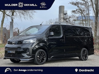 Opel Vivaro Electric L3 75 kWh 136pk | STX SPORT | Lederen bekleding STX | STX Pakket | Dakspoiler | Sideskirts | 18 inch zwarte velgen | City Pakket | Comfort Pakket | Exterieur Pakket | Full ECO LED verlichting | Winter Pakket | Houten afwerking laadruimte | Scheidingswand comfort met raam | Reservewiel | van €53.758 voor €42.995 ex. BTW rijklaar | N306810