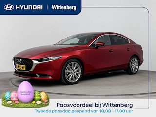 Mazda 3 2.0 e-SkyActiv-G M Hybrid 150 Sportive | Parkeersensoren | 18"inch LM Velgen | Metallic Lak | Apple Carplay/Android Auto | Achteruitrij Camera |