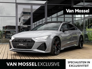 Audi A7 A7 Sportback 4.0 TFSI RS 7 quattro | BLACK OPTIC | PANORAMADAK | ADAPTIEVE CRUISE CONTROL | 22'VELGEN | MEMORY | NARDO-GREY | CITY PAKKET | TOUR PAKKET |