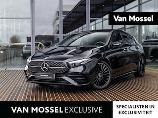 Mercedes-Benz A-klasse 180 Business Solution AMG | PANORAMA\SCHUIF-KANTELDAK | HEAD-UP DISPLAY | STOELMEMORY | SFEERVERLICHTING | 360 CAMERA | KEYLESS | MULTISPAAK 19 INCH | NIGHTPAKKET | STOELVERWARMING | MULTI BEAM LED | BTW AUTO |