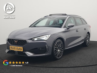 Cupra Leon 1.4 e-Hybrid VZ Copper Edition Plug In Hybrid 245pk Dealer O.H PHEV | Panodak | Adaptive Cruise | Sportstoelen Memory & Verwarmd | Sfeerverlichting | Apple Carplay | Blis | Keyless | Stuur Verwarmd | Navigatie | Virtual | DAB |