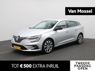 Renault Mégane Estate TCe 140 EDC Automaat Techno | Climate Control | Apple Carplay & Android Auto | Navigatie | 17' Inch Lichtmetalen Velgen | Parkersensoren + Achteruitrijcamera |