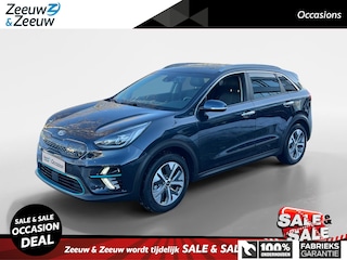 Kia Niro e-Niro DynamicPlusLine 64 kWh 100 % SOH | RESTERENDE FABRIEKSGARANTIE | NAVIGATIE | OPEN DAK | STOEL & STUURVERWARMING | 1E EIG | TREKHAAK