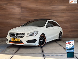 Mercedes-Benz CLA Shooting Brake 200 AMG OrangeArt Night Edition | Exclusive-pakket | PANO | Ambient | Parkeerhulp |