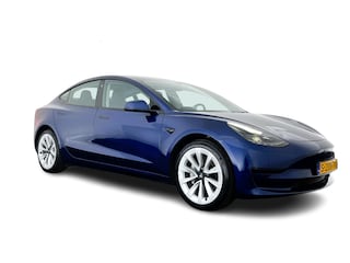 Tesla Model 3 Standard RWD Plus 60 kWh [ 3-Fase-11kW ] {SOH-92%} (INCL-BTW) Aut. *PANO | AUTOPILOT | LEATHER | KEYLESS | FULL-LED | MEMORY-PACK | TOPVIEW | DAB | CARPLAY | DIGI-COCKPIT | LANE-ASSIST | COMFORTSEATS | 19"ALU*