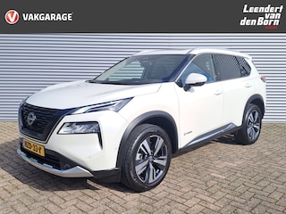 Nissan X-Trail 1.5 e-Power Tekna | e-Pedal | Schuif/kantel dak | Leder | Stoelverwarming | Stoelgeheugen | 360 Camera | Elektrische Achterklep | Adaptieve Cruise | Head-up display | Navigatie GROOT scherm