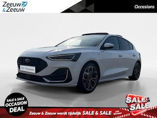 Ford Focus 1.0 EcoBoost Hybrid ST Line Vignale | Automaat | Panorama dak | Driver assistance pack | Winter pack | lederen bekleding | B&O audio | Parkeersensoren voor en achter | Achteruitrijcamera | Navigatie | Apple carplay & Android auto | 155 pk | 18" lichtmetalen velgen |