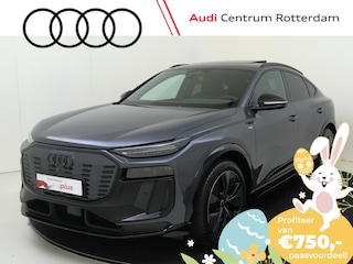 Audi Q6 e-tron edition performance 100 kWh | Panoramadak | Trekhaak | Display passagierszijde | 360 camera | Stoelverwarming voor en achter | Parkeerassistent | Adaptieve cruise control |