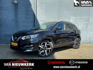 Nissan Qashqai 1.3 DIG-T 160pk DCT Premium Edition | Volledig onderhouden | Stoelverwarming | Lederen bekleding |