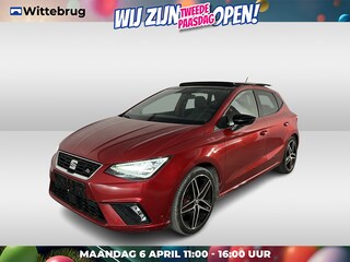 Seat Ibiza 1.0 TSI FR / PANO/ KEYLESS/ ALCANTARA/ CRUISE/ DIGITAL DASH/ NAVI/ FULL LINK/ PARK. SENSOREN + CAMERA/ CLIMA/ STOELVERWARMING