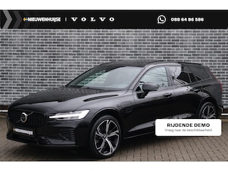 Volvo V60 2.0 T8 Plug-in hybrid AWD Plus Perform. Ed. Dark Adaptieve Cruise Control | Dode hoek detectie | Extra getint glas | Elektr. verstelbare voorstoelen | Harman Kardon Audio | Sportstoelen | 19" lichtmetalen velgen |