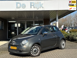 Fiat 500 0.9 TwinAir Lounge | Pano, Cruise, Afn. Trekhaak, Airco, El. Ramen, Bluetooth, El. Spiegels | NAP |