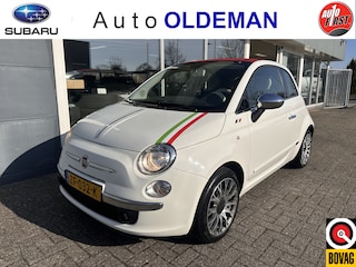 Fiat 500 1.2 Lounge HALFLEDER,LICHTMETAAL,BLUETOOTH