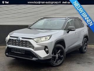 Toyota RAV4 2.5 Hybrid Bi-Tone Schuif/kanteldak, Navigatie, Vol Leder, JBL, Stoelverwarming, Achteruitrijcamera, Parkeersensoren