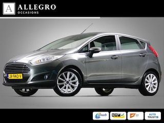Ford Fiesta 1.0 Titanium (NAVIGATIESYSTEEM, CLIMATE CONTROL, CRUISE CONTROL, PARKEERSENSOREN ACHTER, VOORRUITVERWARMING, TREKHAAK)
