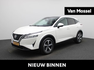 Nissan Qashqai 1.3 MHEV N-Connecta | Virtual cockpit | LMV | Navigatie | Climate control | Panorama dak | DAB | Camera | Parkeer sensoren
