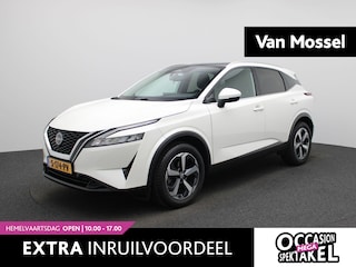 Nissan Qashqai 1.3 MHEV N-Connecta | Virtual cockpit | LMV | Navigatie | Climate control | Panorama dak | DAB | Camera | Parkeer sensoren