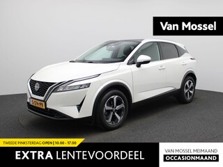 Nissan Qashqai 1.3 MHEV N-Connecta | Virtual cockpit | LMV | Navigatie | Climate control | Panorama dak | DAB | Camera | Parkeer sensoren