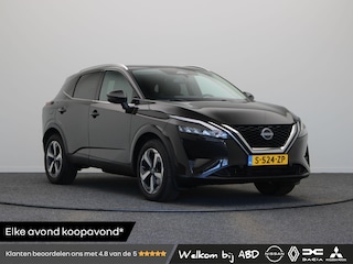 Nissan Qashqai 1.3 MHEV Xtronic N-Connecta | Panoramadak | Dodehoek detectie | Rondomzicht camera | Climate control | Trekhaak 1800kg trekgewicht | Apple carplay/Andoid auto |