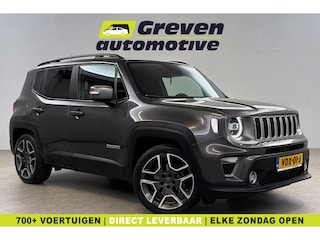 Jeep Renegade 1.3T Limited 151PK | Grijs Kenteken | VAN | Camera | Carplay | Clima | Adap. Cruise | Keyless